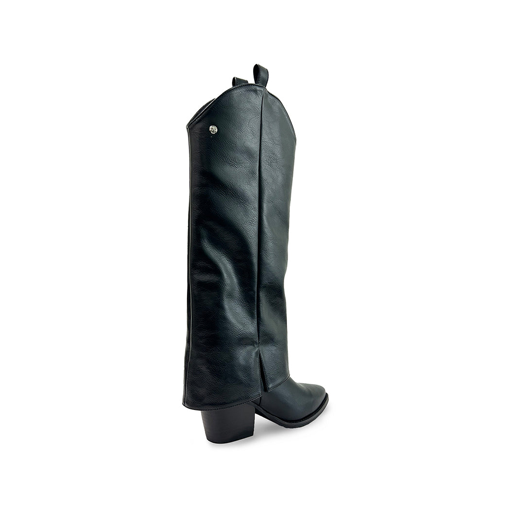 Bota Casual Trender color Negro para Mujer