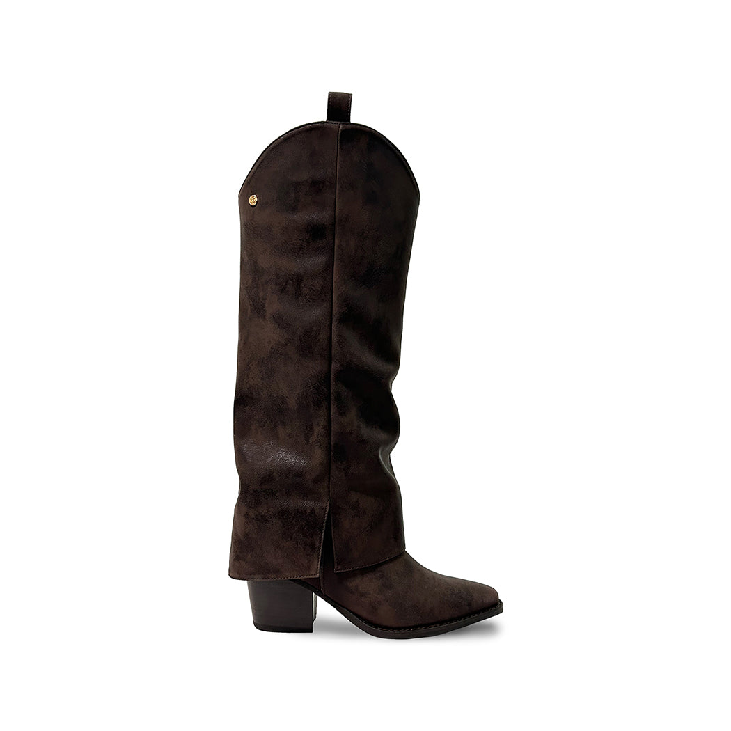 Bota Casual Trender color Cafe para Mujer