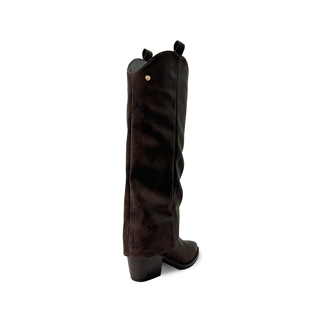 Bota Casual Trender color Cafe para Mujer