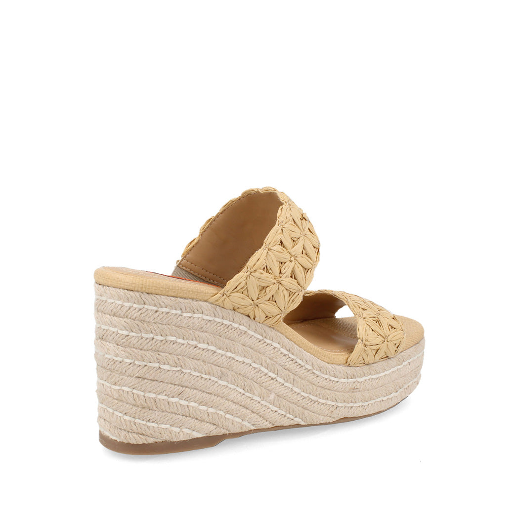Sandalia Casual Trender color Beige para Mujer