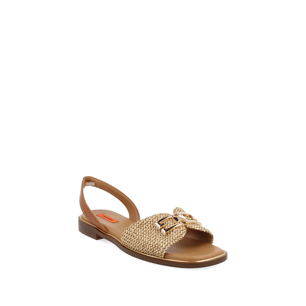 Sandalia Casual Trender color Camel para Mujer