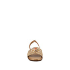 Sandalia Casual Trender color Camel para Mujer