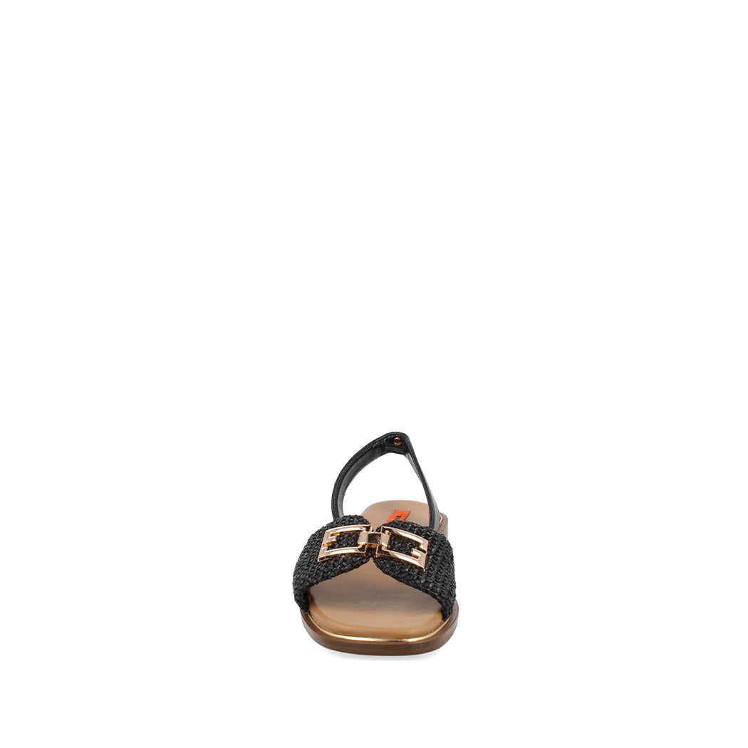 Sandalia Casual Trender color Negro para Mujer