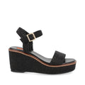 Sandalia Casual Trender color Negro para Mujer
