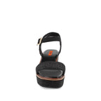 Sandalia Casual Trender color Negro para Mujer