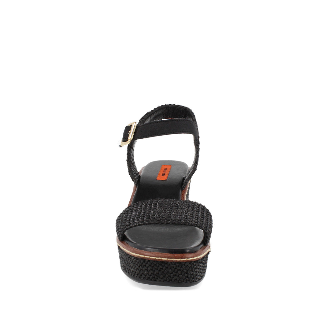 Sandalia Casual Trender color Negro para Mujer