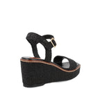 Sandalia Casual Trender color Negro para Mujer