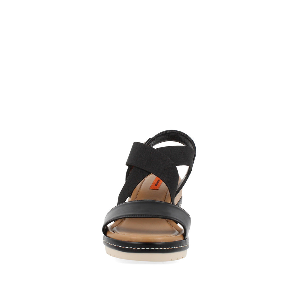 Sandalia Casual Trender color Negro para Mujer