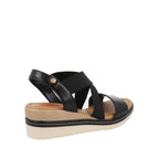 Sandalia Casual Trender color Negro para Mujer