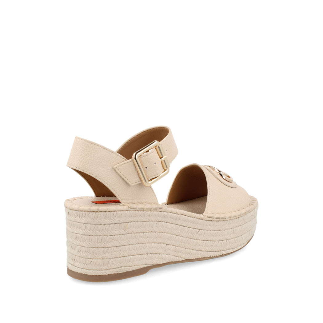 Alpargata Casual Trender color Beige para Mujer