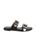 Sandalia Casual Trender color Negro para Mujer