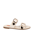 Sandalia Casual Trender color Hueso para Mujer