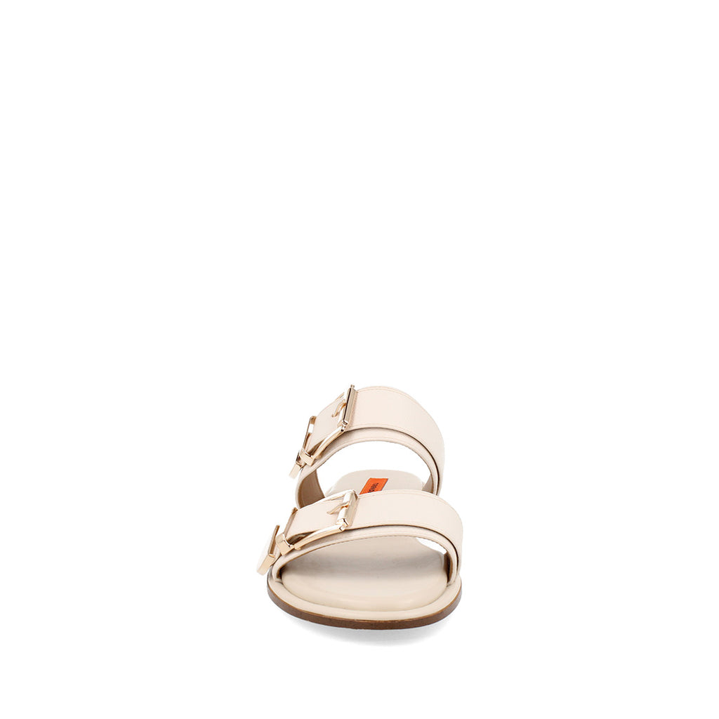 Sandalia Casual Trender color Hueso para Mujer