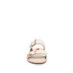 Sandalia Casual Trender color Hueso para Mujer
