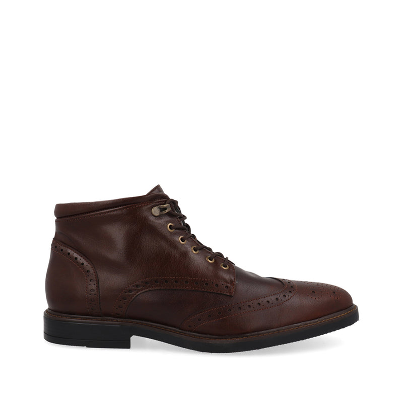 Botin Casual Xflorencia color Chocolate para Hombre