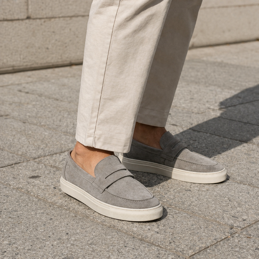 Zapato Casual Trender color Gris para Hombre