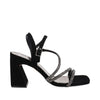 Sandalia De Vestir Trender color Negro para Mujer