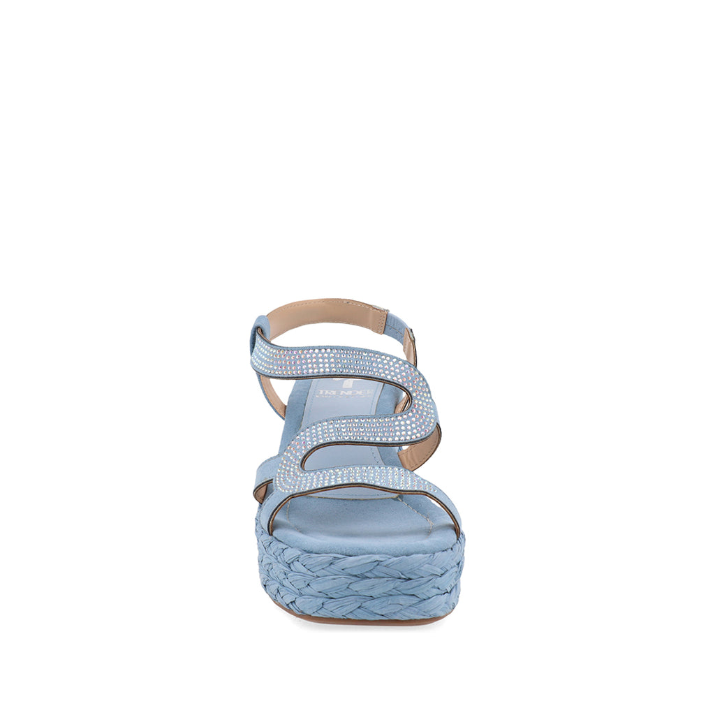 Sandalia Trender color Azul para Mujer