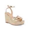 Sandalia Casual con plataforma Trender color Oro para Mujer
