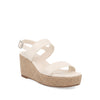 Sandalia Casual con plataforma Trender color Latte para Mujer