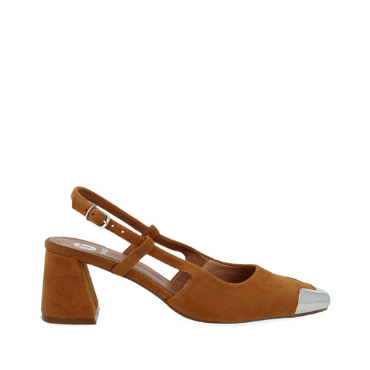 Zapatilla de Vestir Trender color Camel para Mujer
