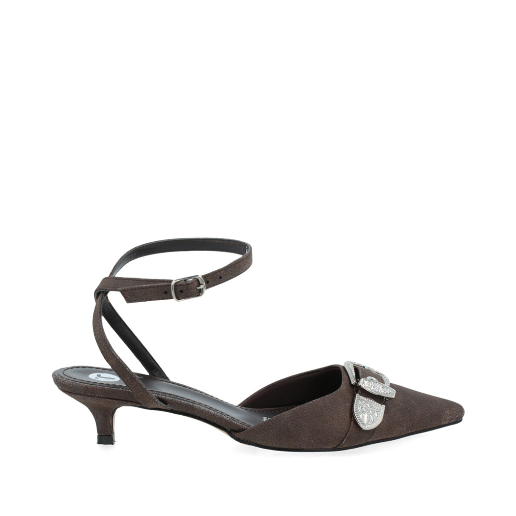 Zapatilla de Vestir Trender color Moka para Mujer