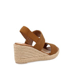 Sandalia Casual Trender color Tabaco para Mujer