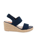Sandalia Casual Trender color Marino para Mujer