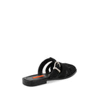 Sandalia Casual Trender color Negro para Mujer