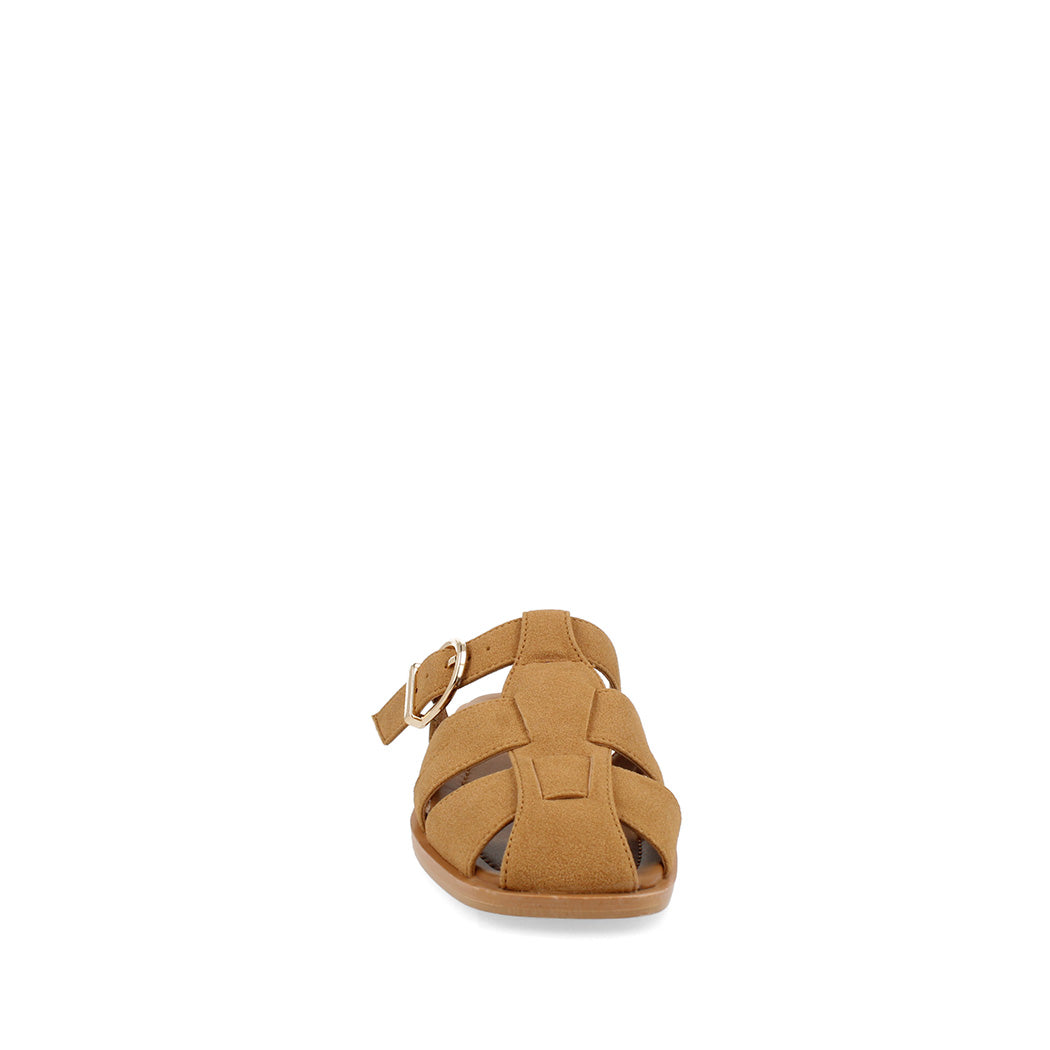 Sandalia Casual Trender color Ocre para Mujer