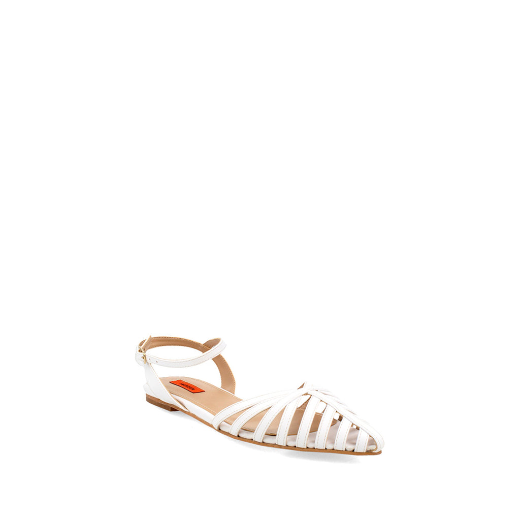 Sandalia Casual Trender color Blanco para Mujer