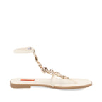 Sandalia Casual Trender color Latte para Mujer