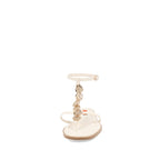 Sandalia Casual Trender color Latte para Mujer