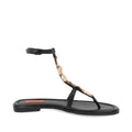 Sandalia Casual Trender color Negro para Mujer