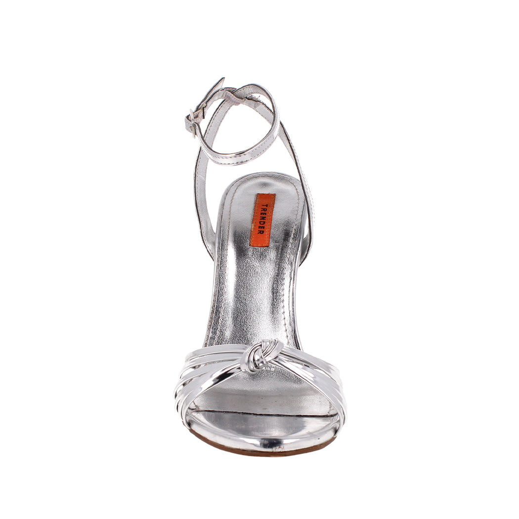 Zapatilla de Vestir Trender color Plata para Mujer