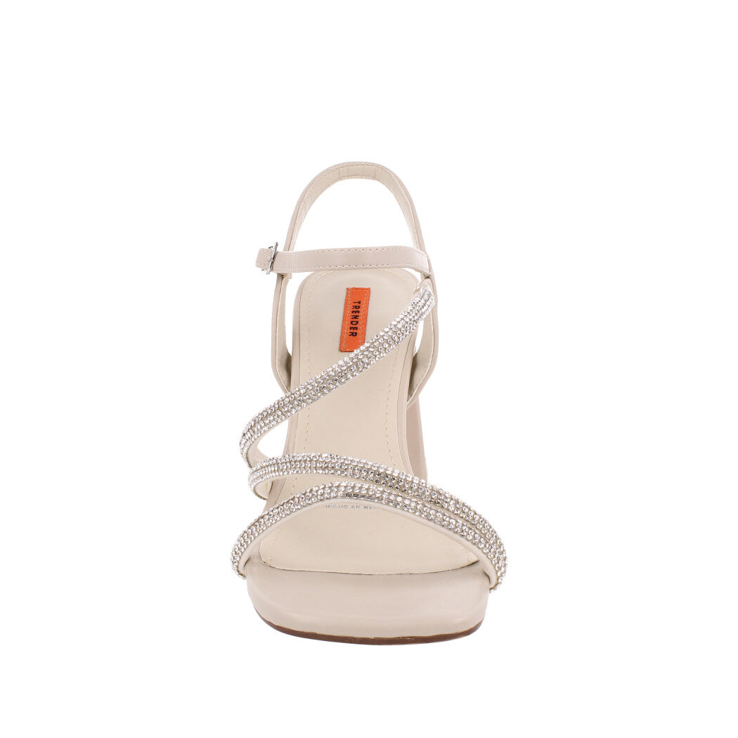 Zapatilla de Vestir Trender color Yeso para Mujer