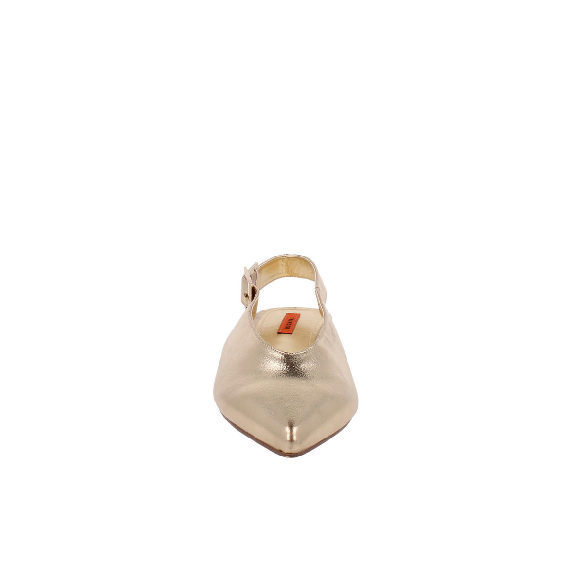 Zapatilla de Vestir Trender color Oro para Mujer