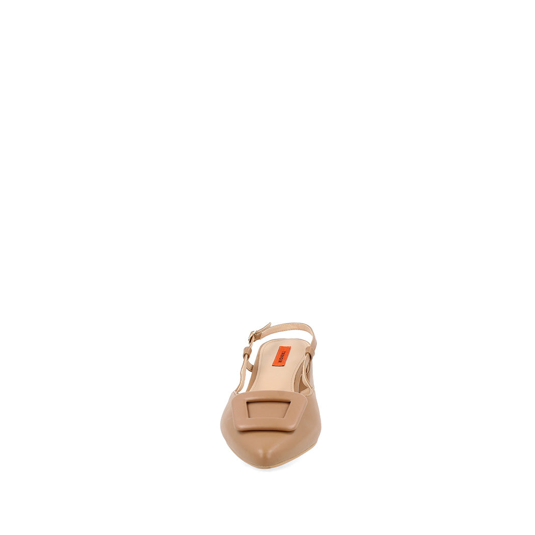 Zapatilla de Vestir Trender color Trigo para Mujer