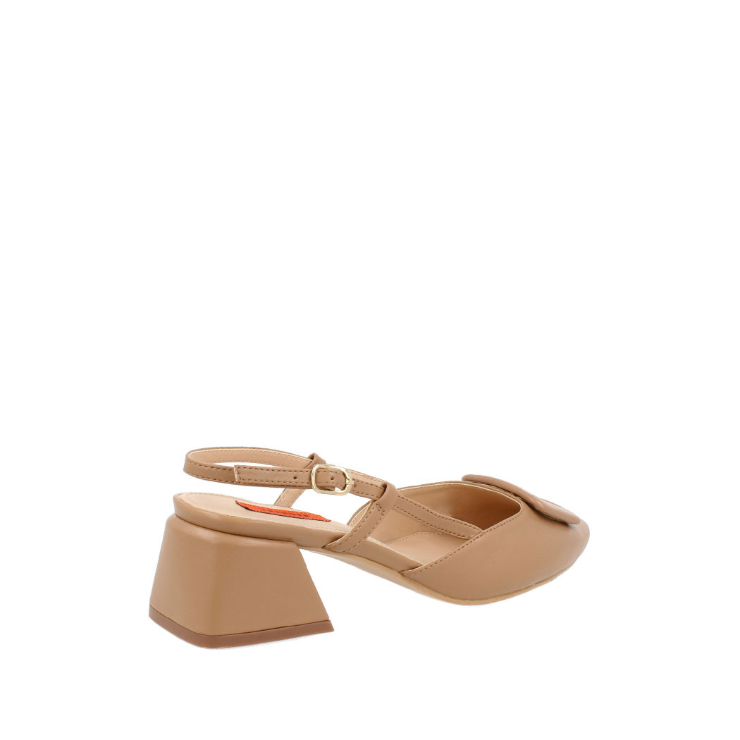 Zapatilla de Vestir Trender color Trigo para Mujer