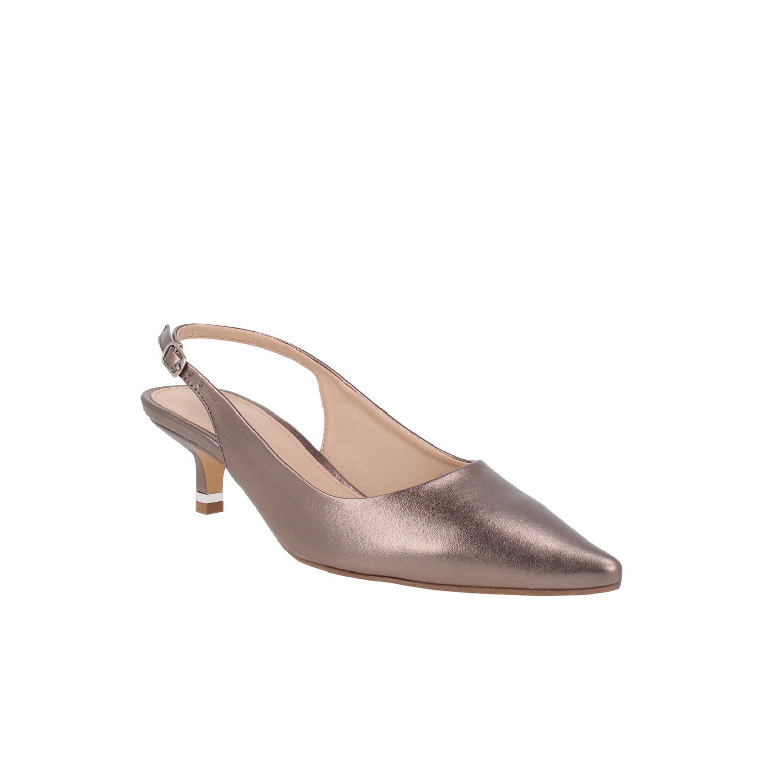Zapatilla De Fiesta Trender color Inox para Mujer