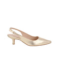 Zapatilla De Fiesta Trender color Oro para Mujer