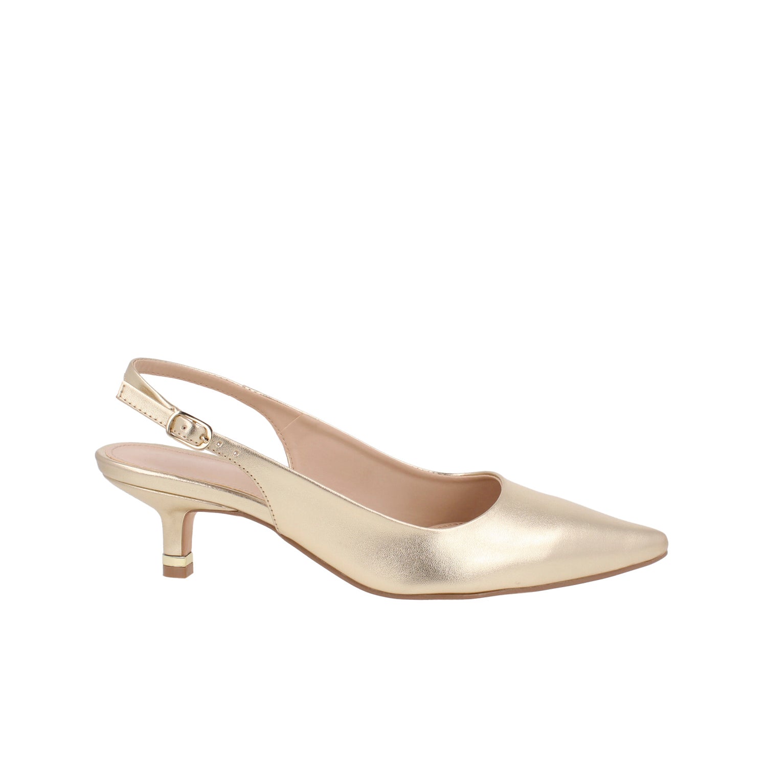 Zapatilla De Fiesta Trender color Oro para Mujer