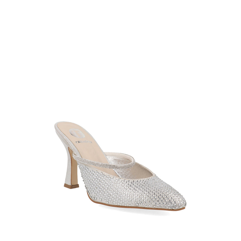 Zapatilla de Vestir Xdublin color Plata para Mujer