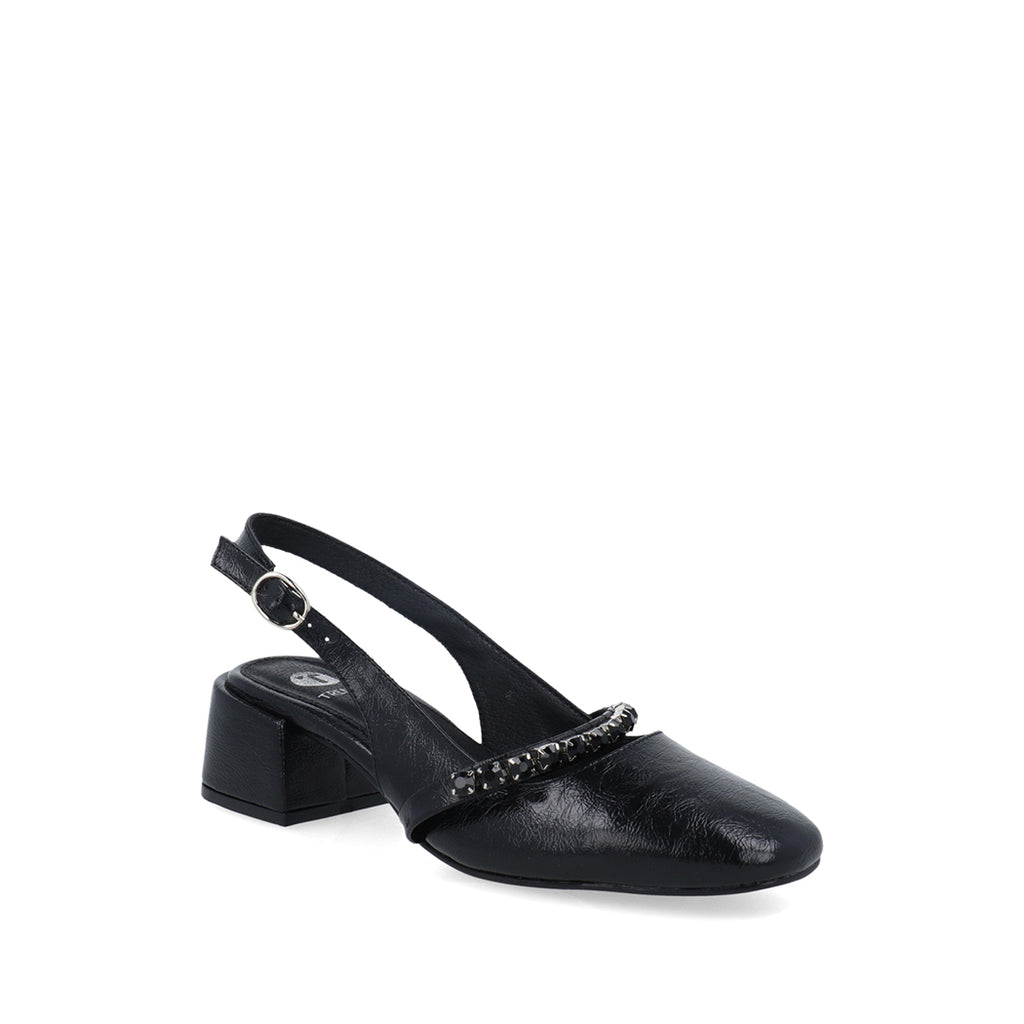 Zapatilla de Fiesta Trender color Negro para Mujer