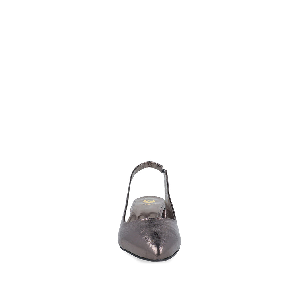 Zapatilla de Fiesta Trender color Plomo para Mujer