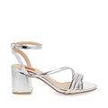 Zapatilla de Fiesta Trender color Plata para Mujer