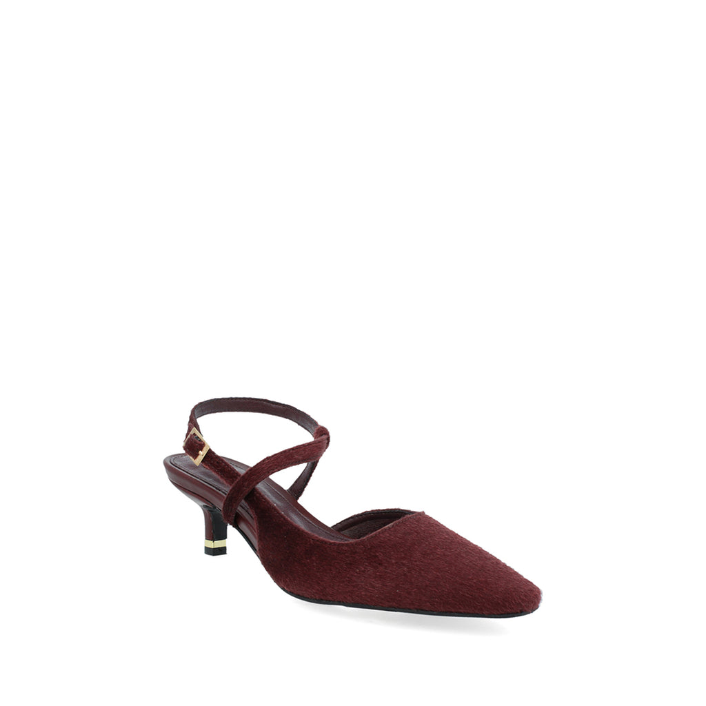 Zapatilla de Vestir Trender color Merlot para Mujer