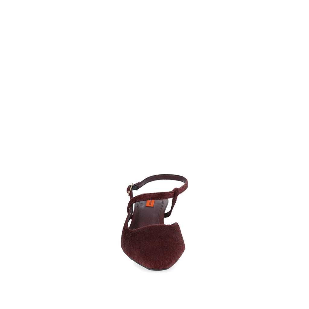 Zapatilla de Vestir Trender color Merlot para Mujer