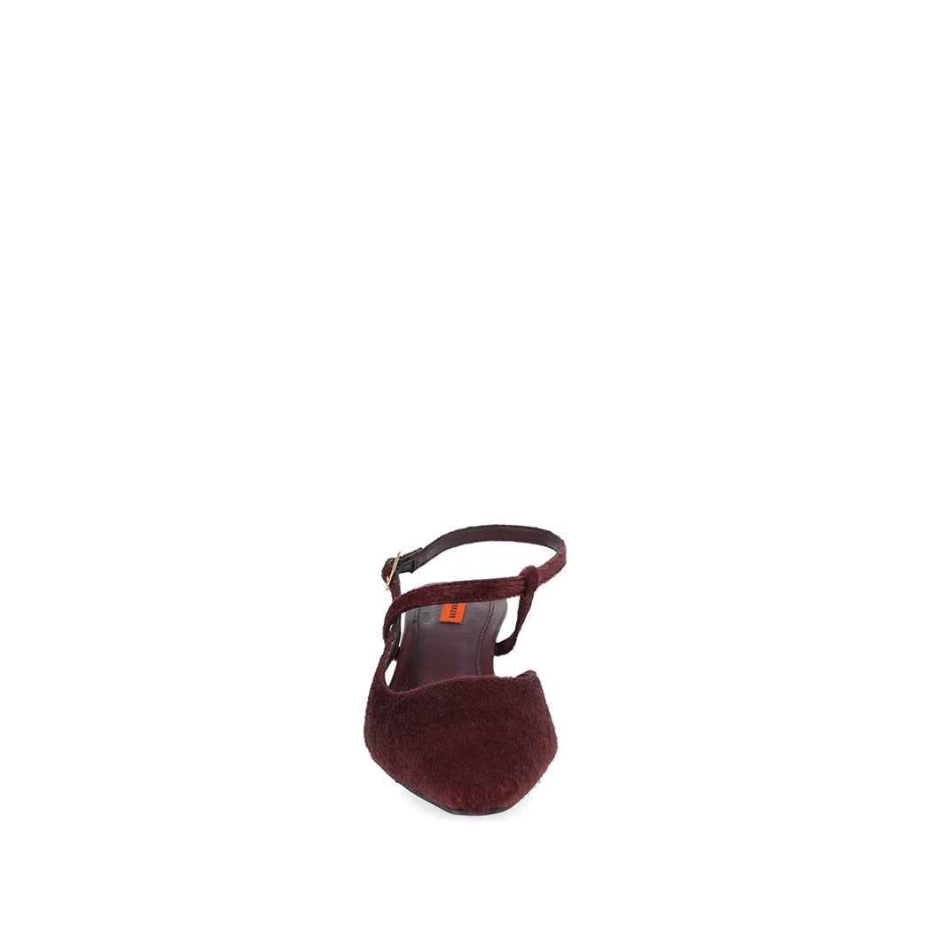 Zapatilla de Vestir Trender color Merlot para Mujer
