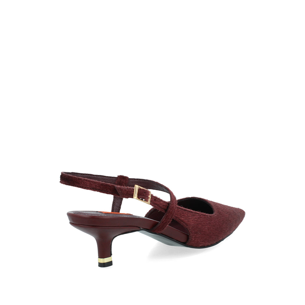 Zapatilla de Vestir Trender color Merlot para Mujer